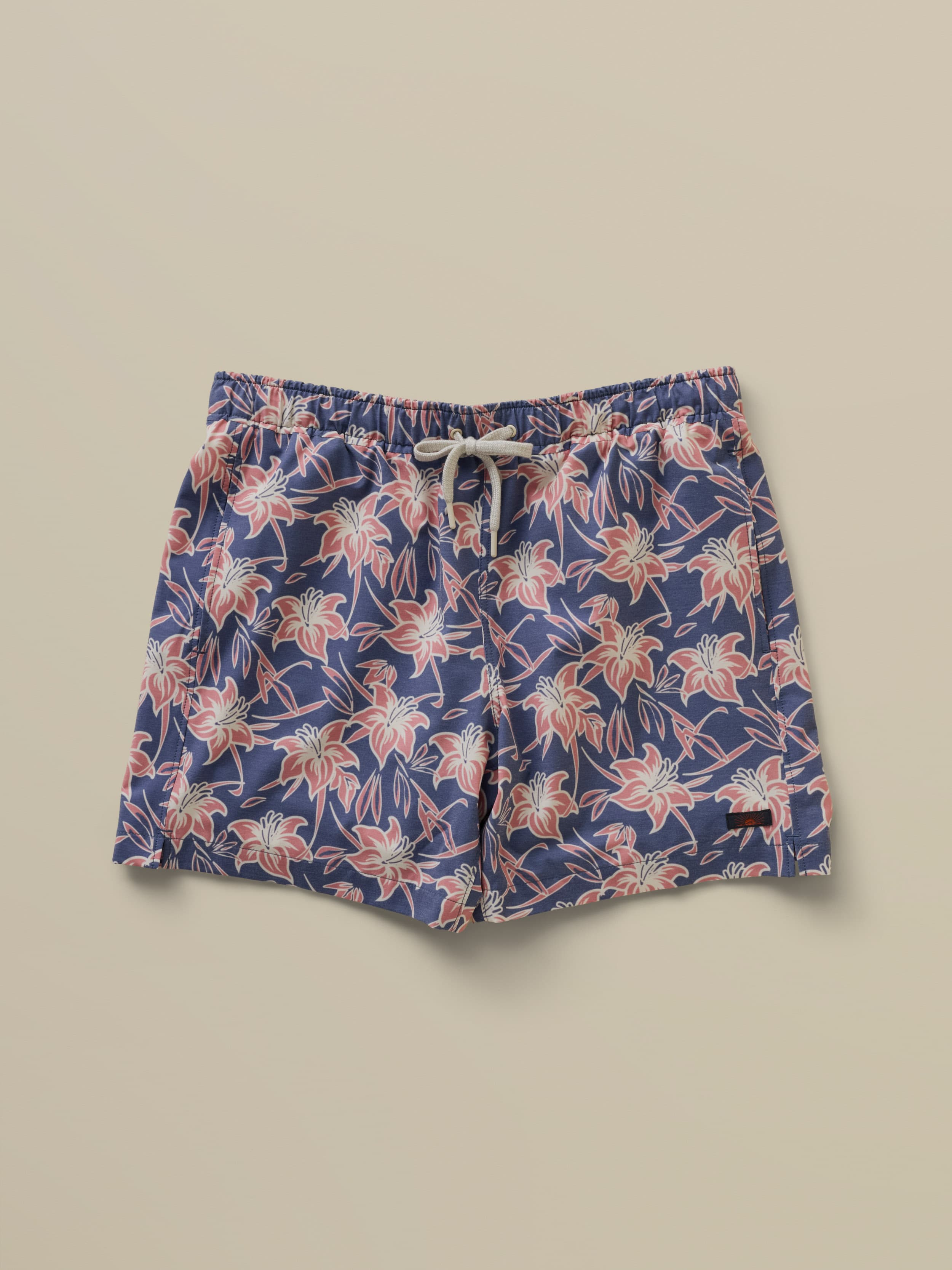 All Dayâ„?Trunk (6") - Navy Red Lotus