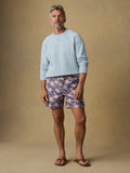 All Dayâ„?Trunk (6") - Navy Red Lotus