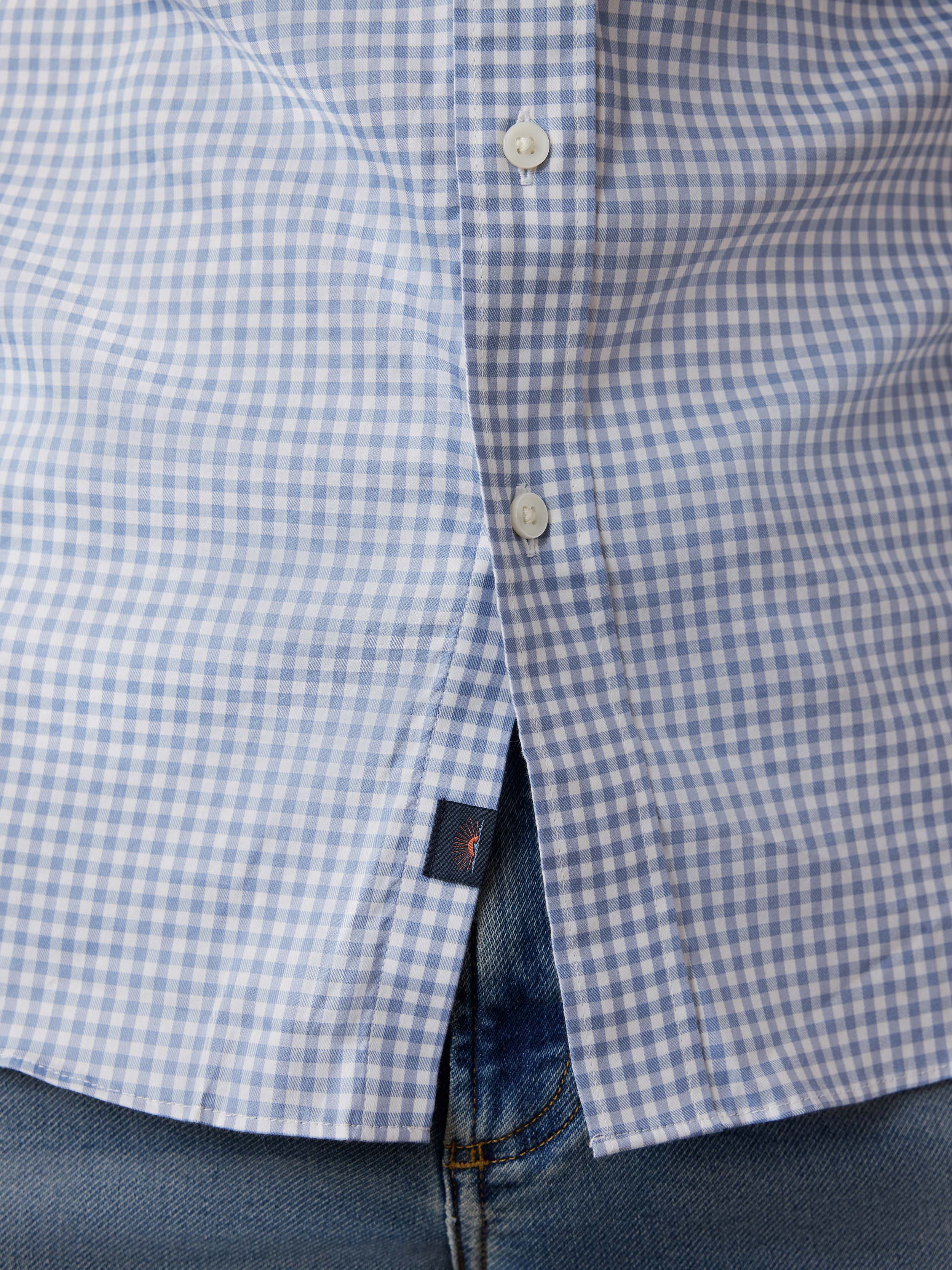 The Movementâ„?Shirt - Light Blue Gingham