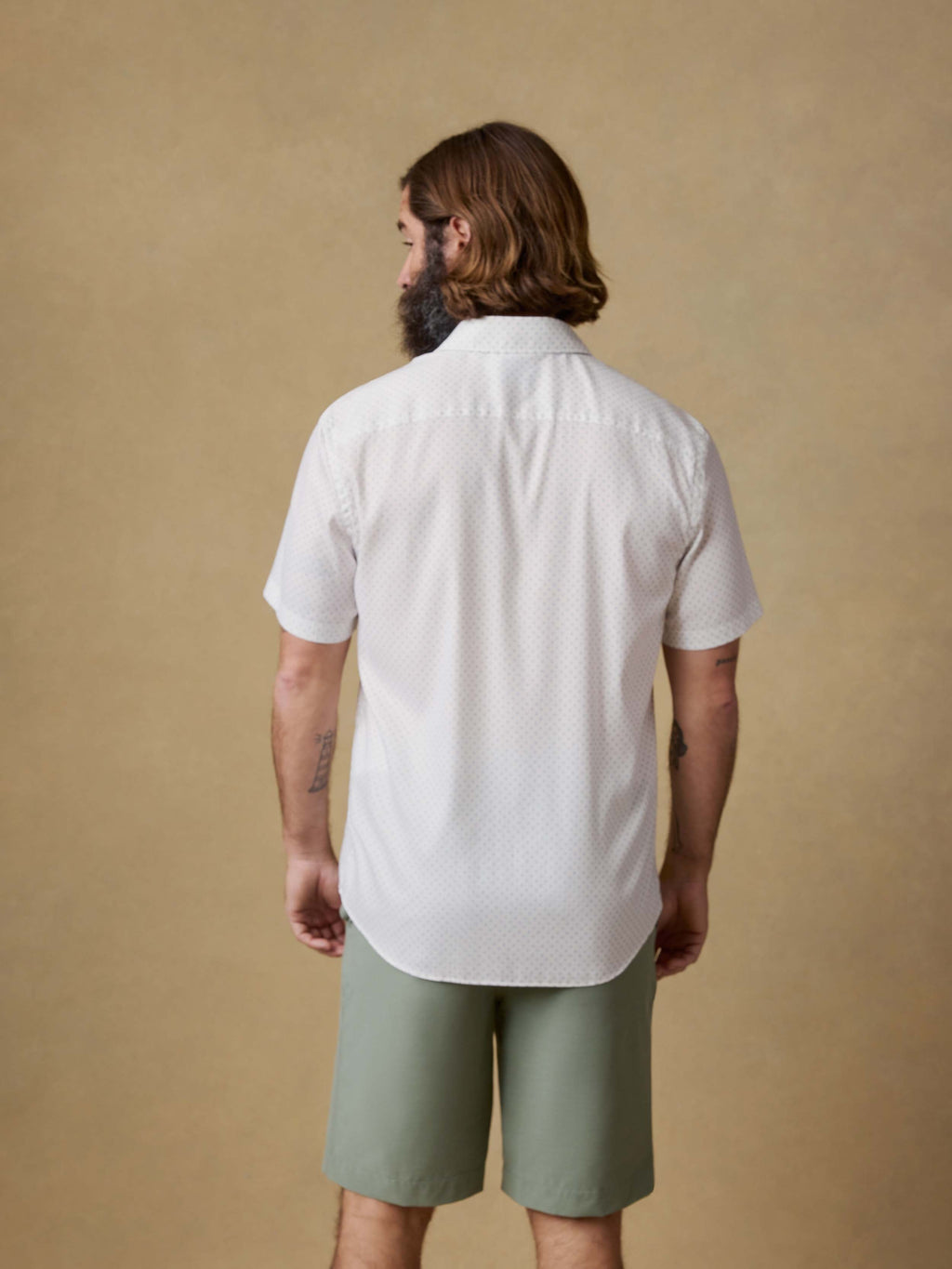 Short-Sleeve Movementâ„?Monterey Shirt - Mist Sunburst
