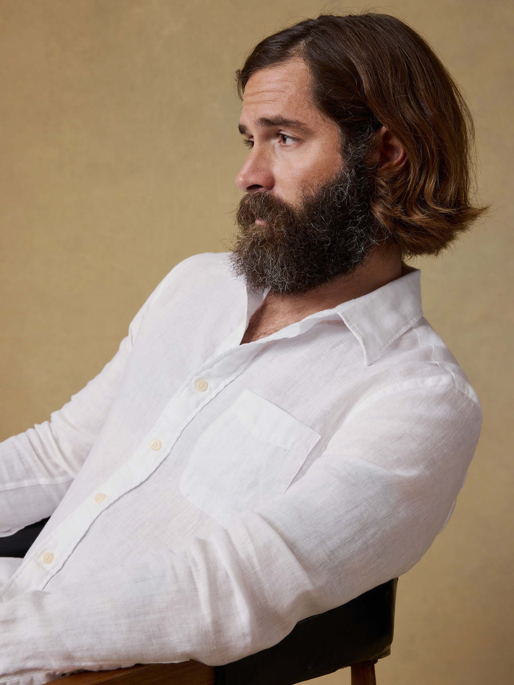 Laguna Linen Shirt - White