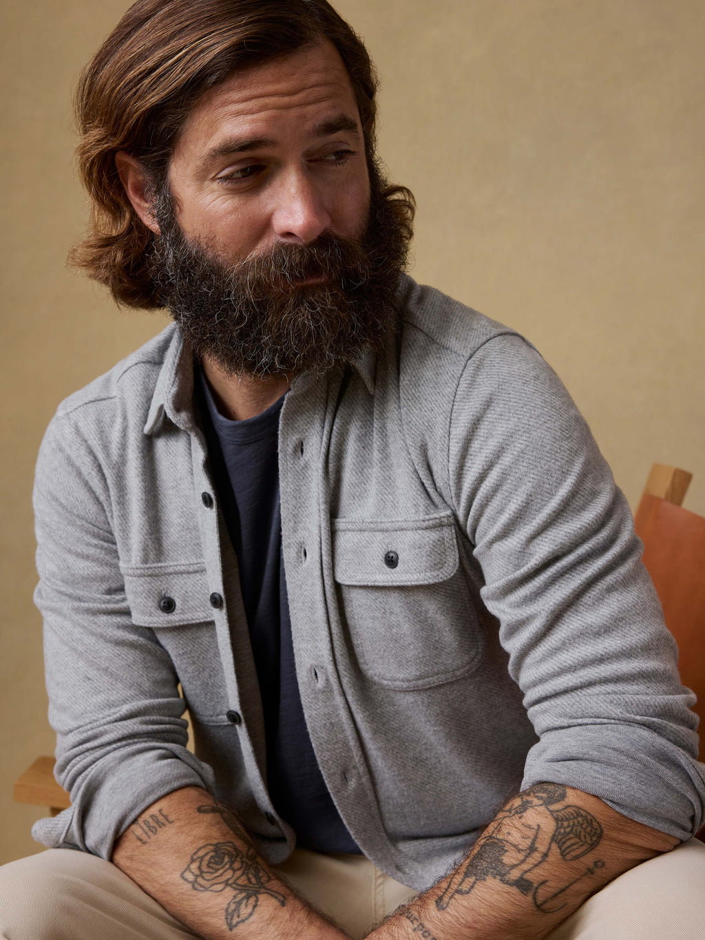 Legendâ„?Sweater Shirt - Fossil Grey Twill