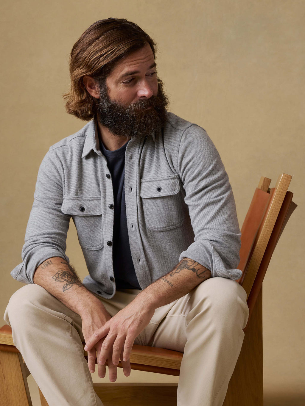 Legendâ„?Sweater Shirt - Fossil Grey Twill