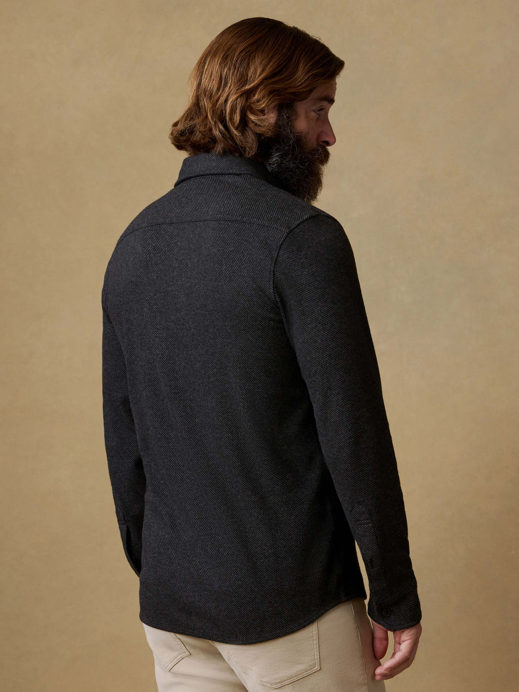 Legendâ„?Sweater Shirt (Single Pocket) - Heathered Black Twill