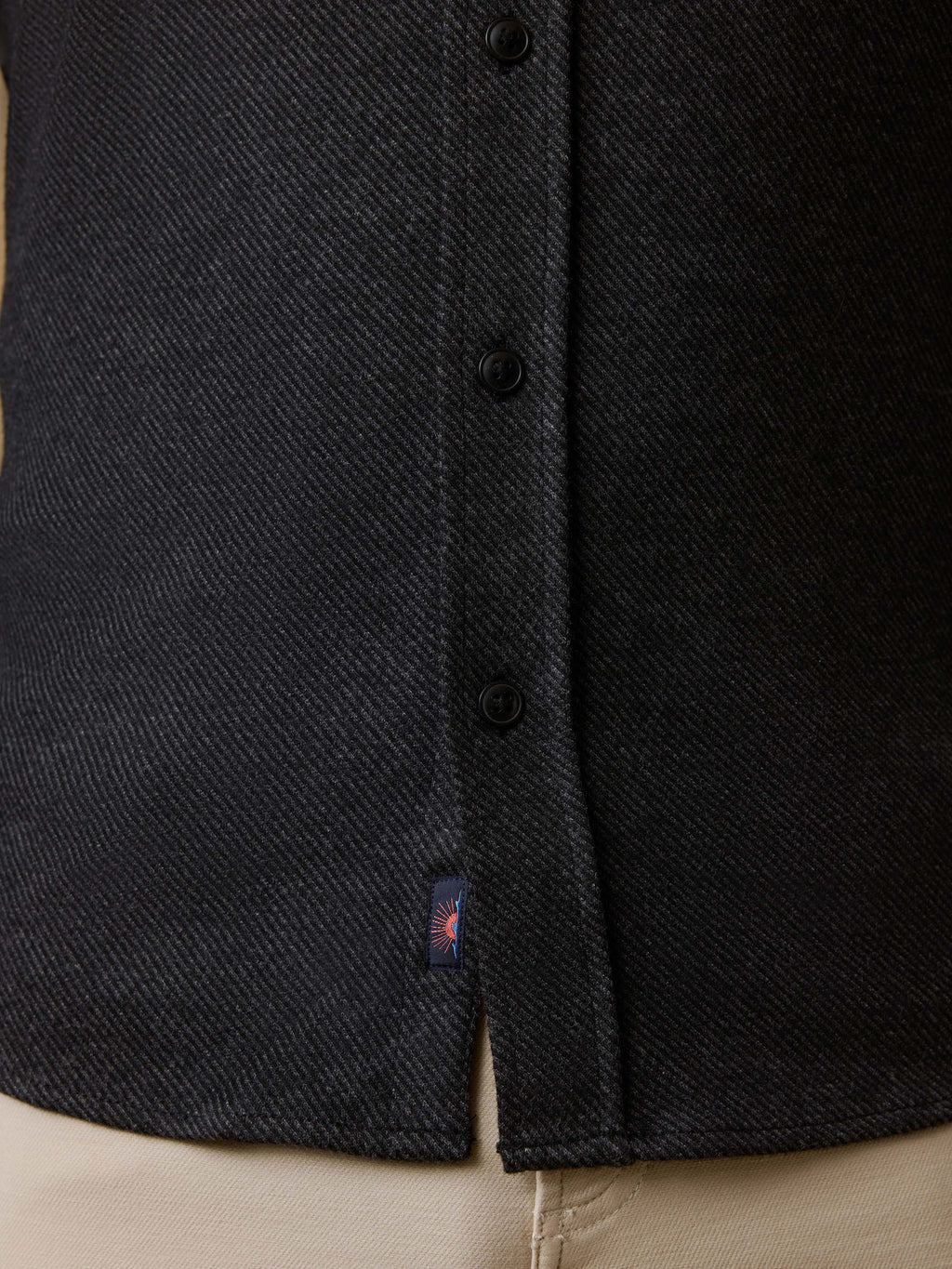Legendâ„?Sweater Shirt (Single Pocket) - Heathered Black Twill