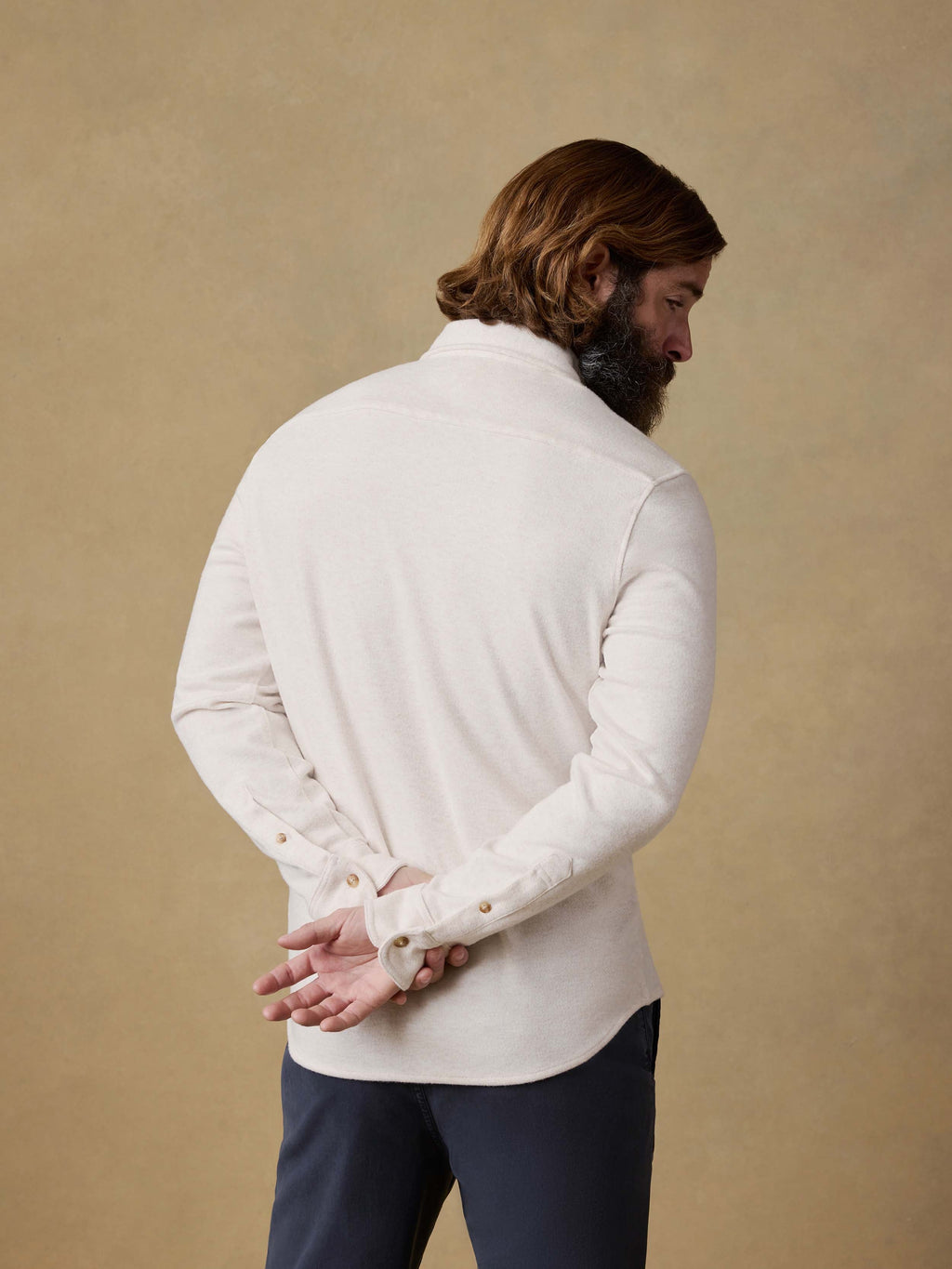 Legendâ„?Sweater Shirt (single Pocket) - Off White