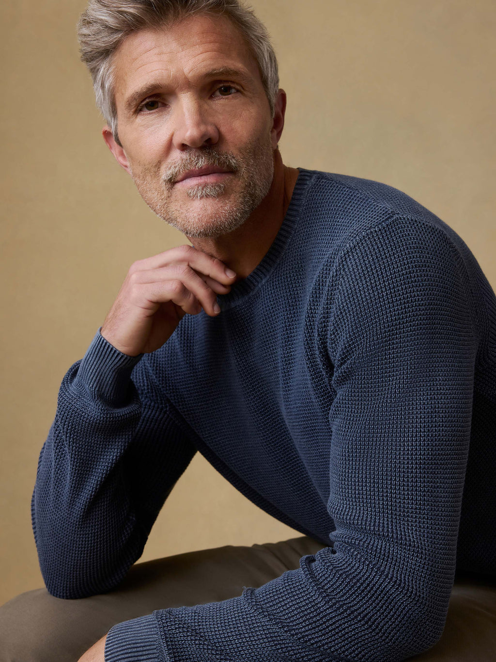 Sunwashed Crewneck Sweater - Blue Nights