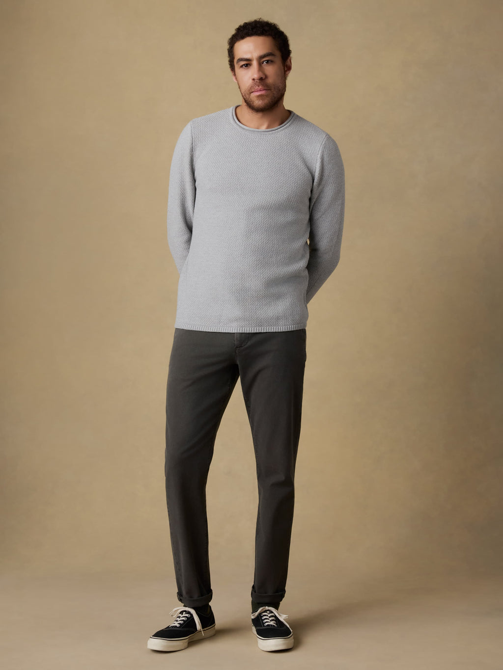 Sunwashed Dockside Sweater - Sierra Grey Heather