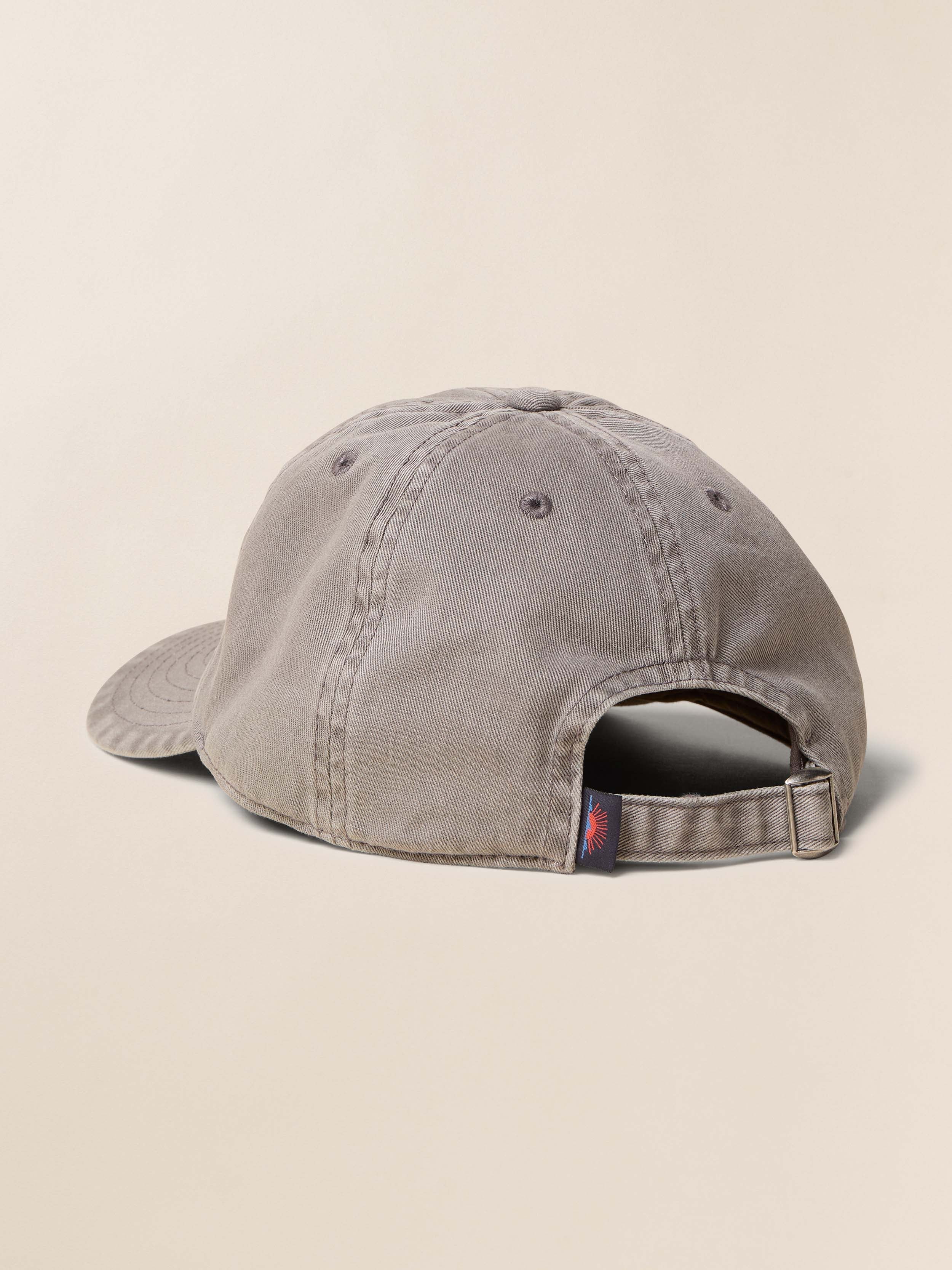 Sunwashed Twill Baseball Hat - Carbon
