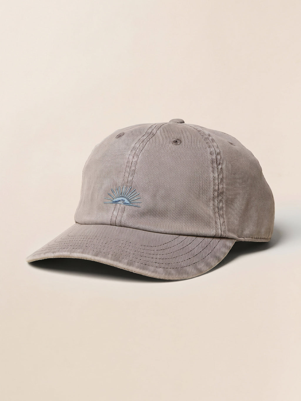 Sunwashed Twill Baseball Hat - Carbon