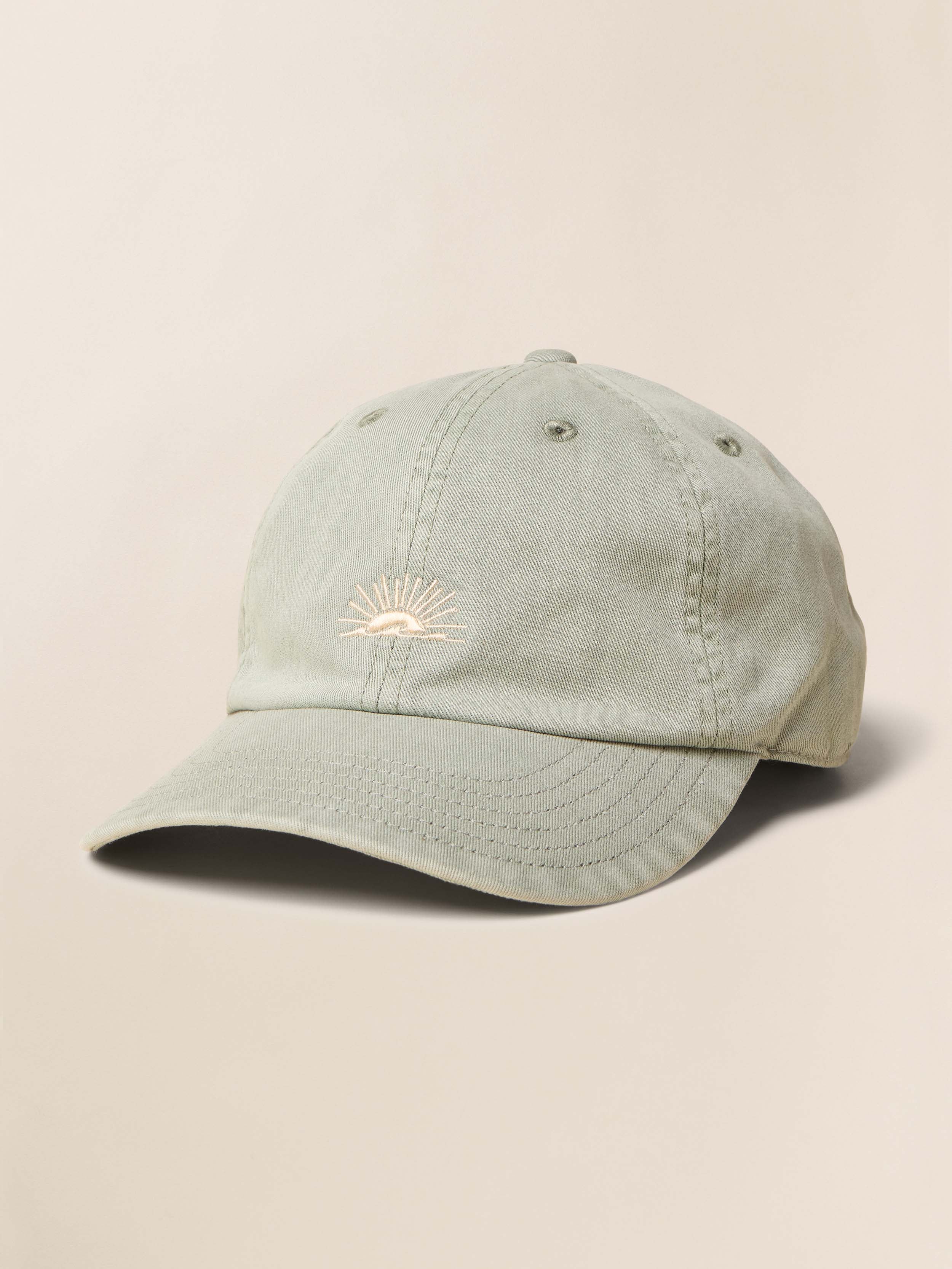 Sunwashed Twill Baseball Hat - Coastal Sage
