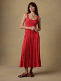 Sophia Smocked Dress - Red Lotus Floral