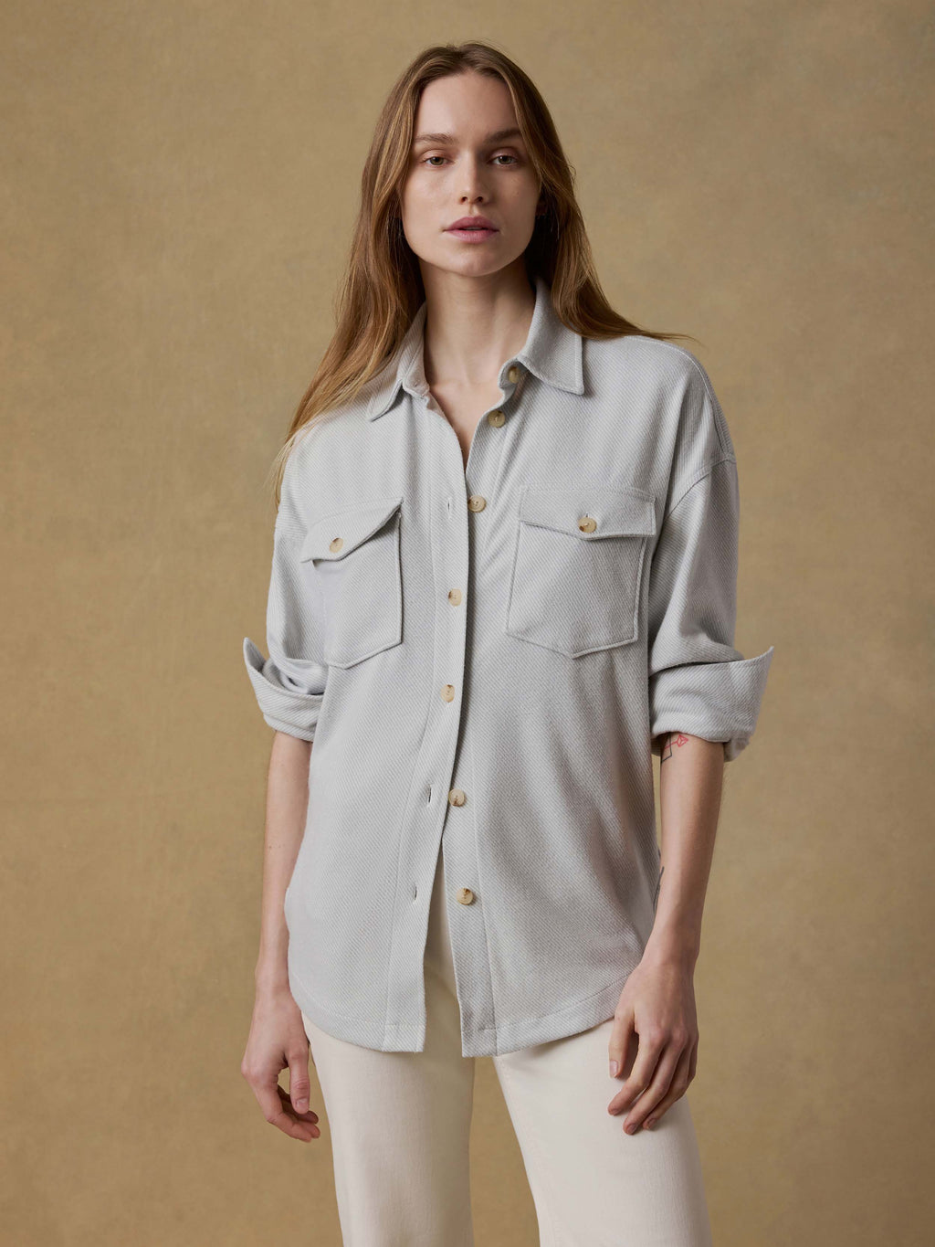 Legendâ„?Sweater Overshirt - Rain Cloud Twill
