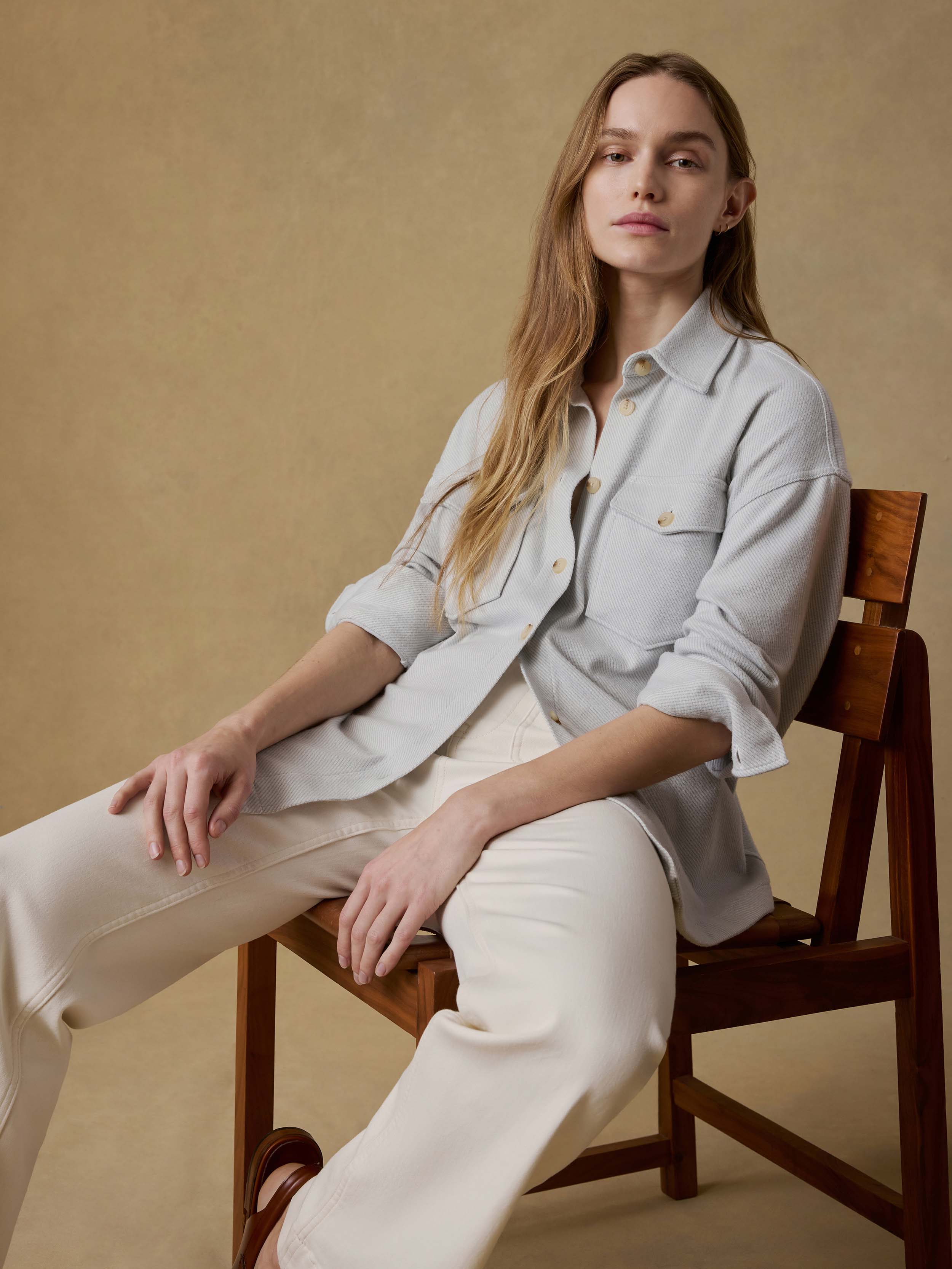 Legendâ„?Sweater Overshirt - Rain Cloud Twill