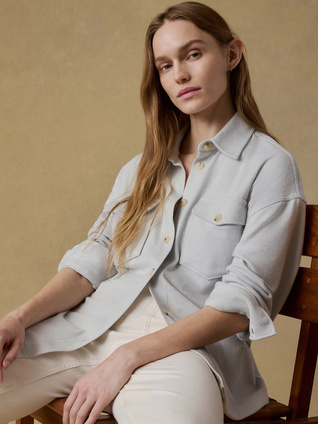Legendâ„?Sweater Overshirt - Rain Cloud Twill