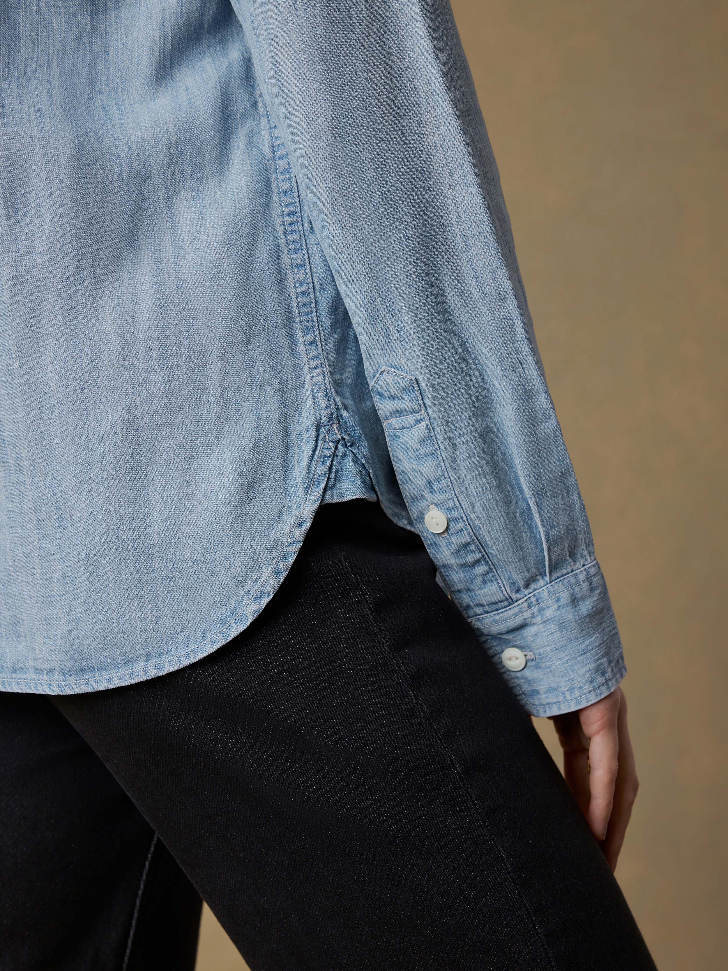 Tried & True Chambray Classic Shirt - Mid Wash