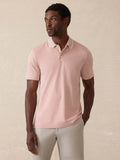 Short-Sleeve Movementâ„?Pique Polo - Sedona Melange