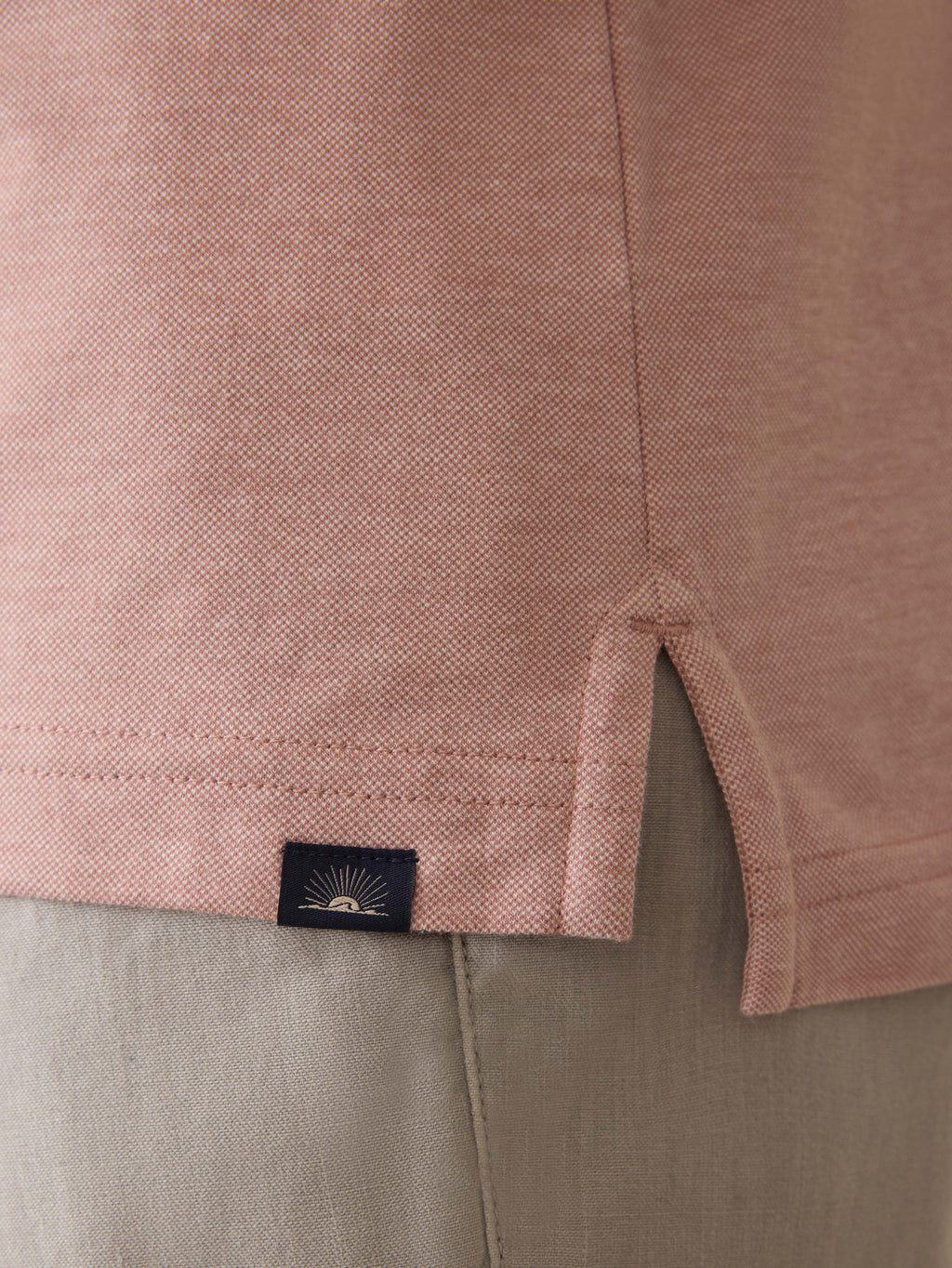 Short-Sleeve Movementâ„?Pique Polo - Sedona Melange