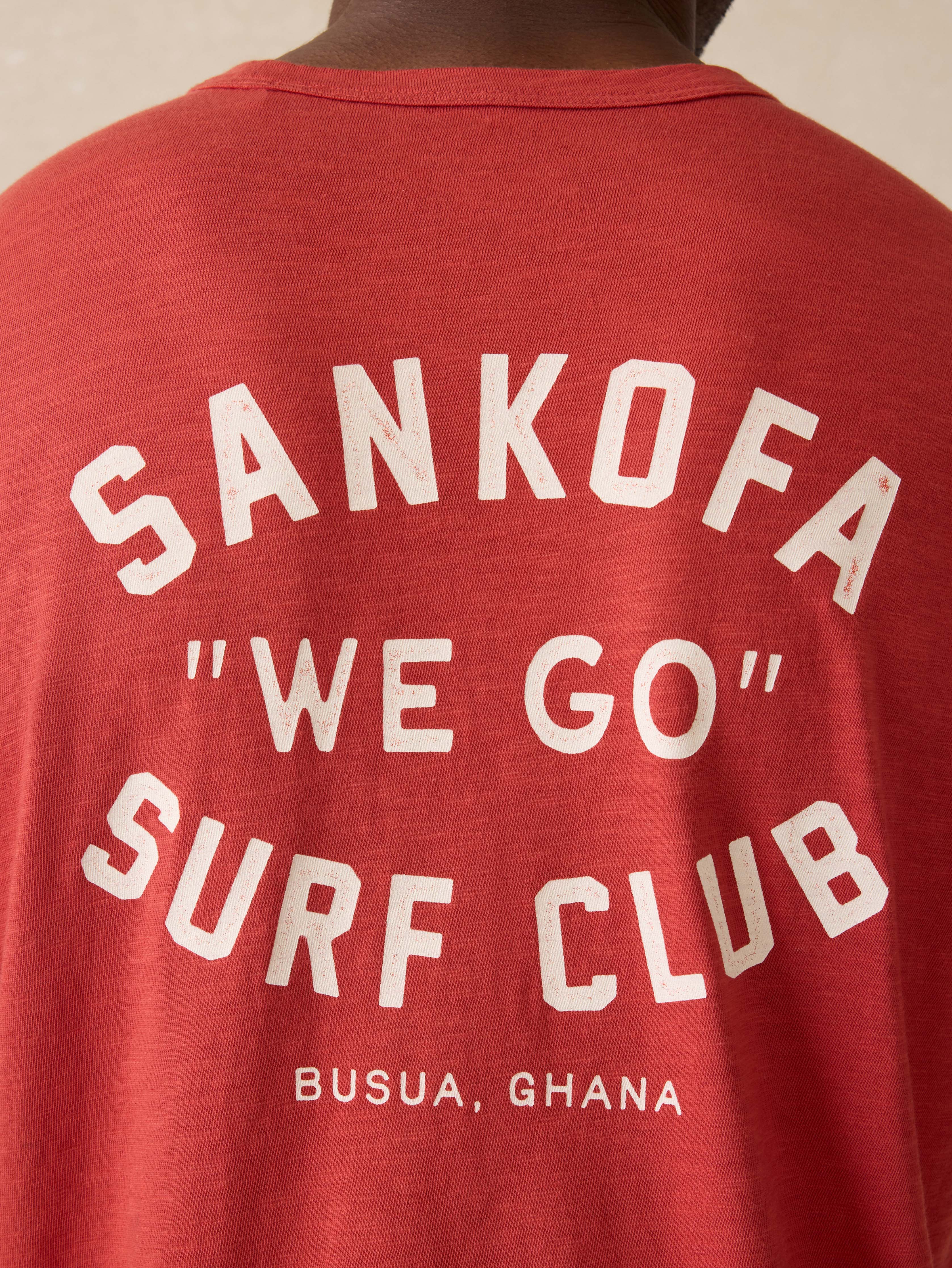 Surf Ghana Short-Sleeve Logo Graphic Tee - Cavern Clay