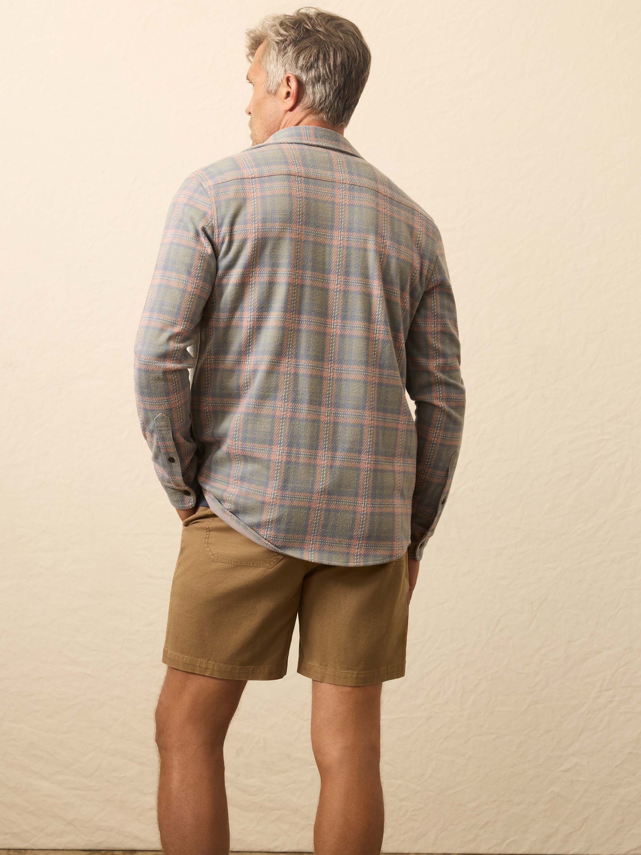 Legendâ„?Sweater Shirt - Forest Rose Plaid