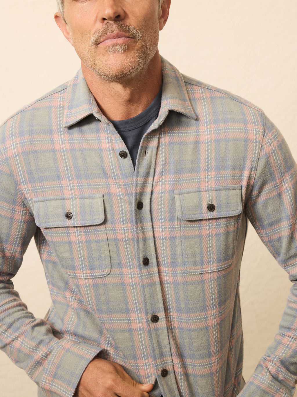 Legendâ„?Sweater Shirt - Forest Rose Plaid