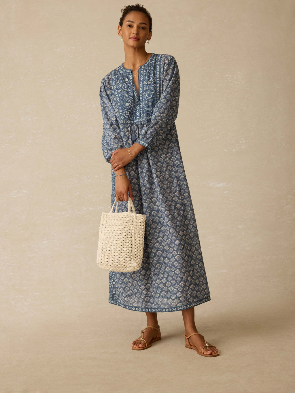 Sandy Cove Coverup - Oceanview Blossom