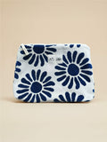 Faherty x Slowtide Beach Pouch - Antilles Blue Suns