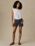 Sundrift Denim Short - Washed Black