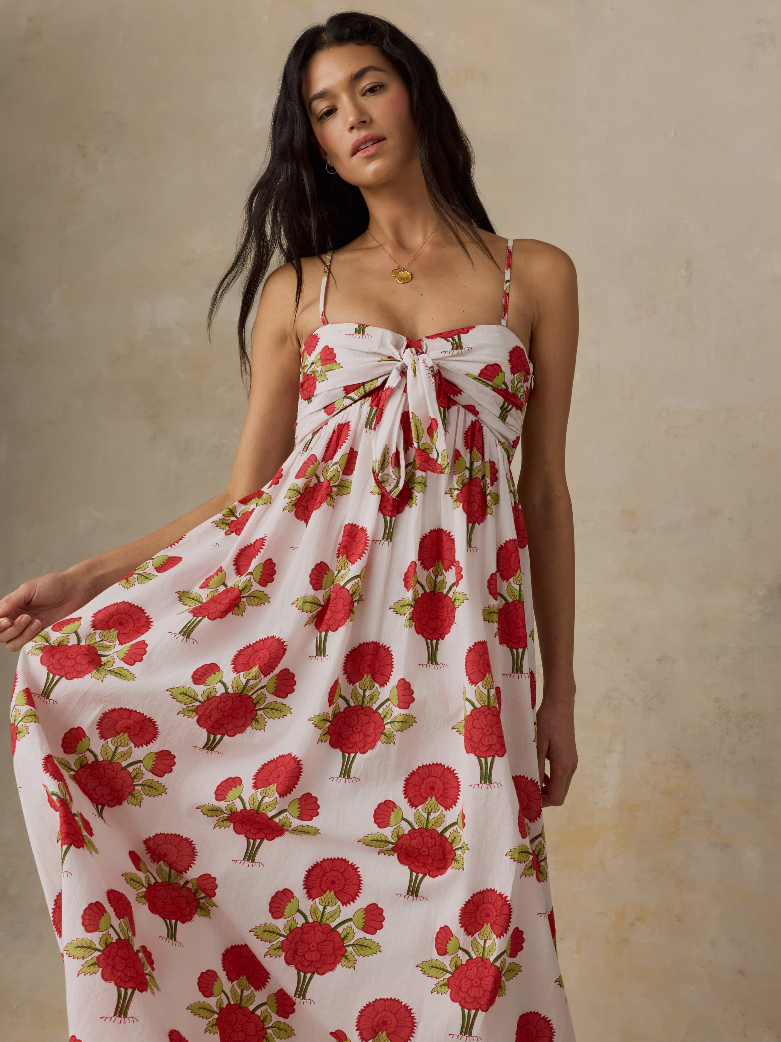 Voile Alexi Dress - Bloom Poem