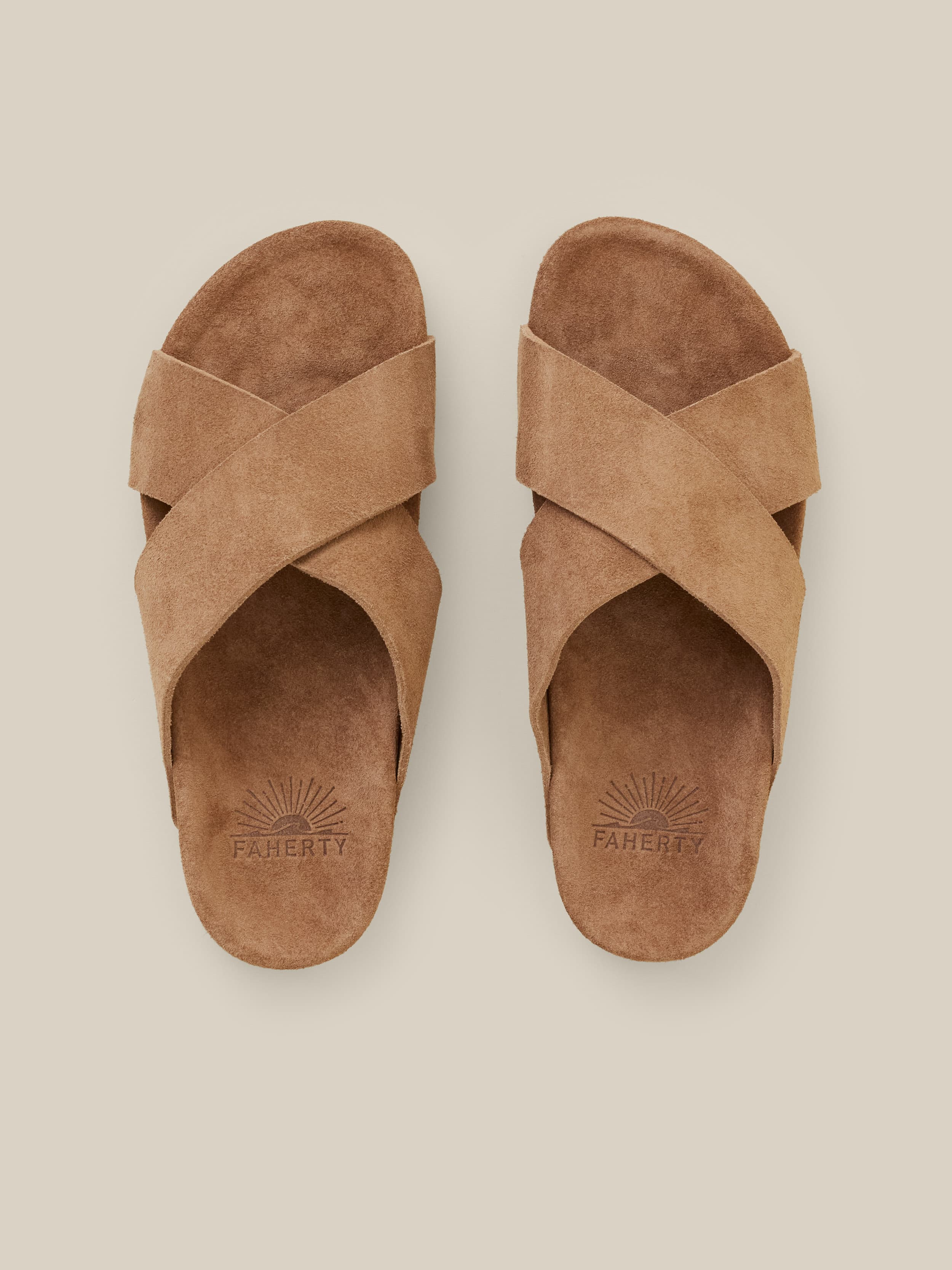 Women's Low Tide Suede Slide - Tan