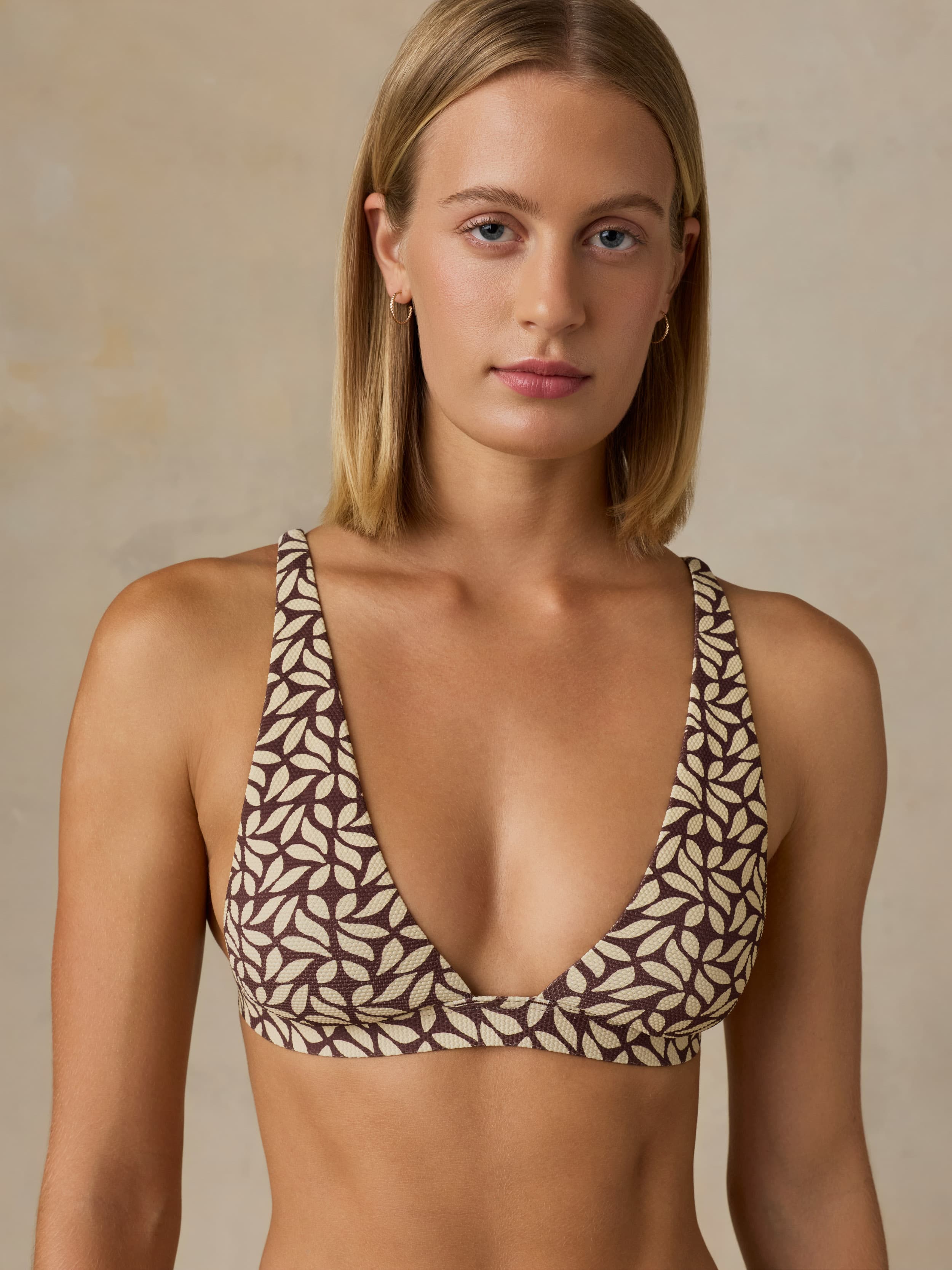 Summerset Top - Chocolate Petal