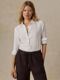 Laguna Linen Classic Shirt - White